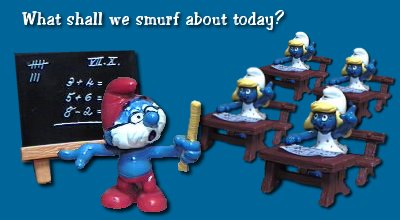 What shall we smurf about today?