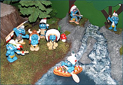 2007 Smurfs - Native Indian Theme